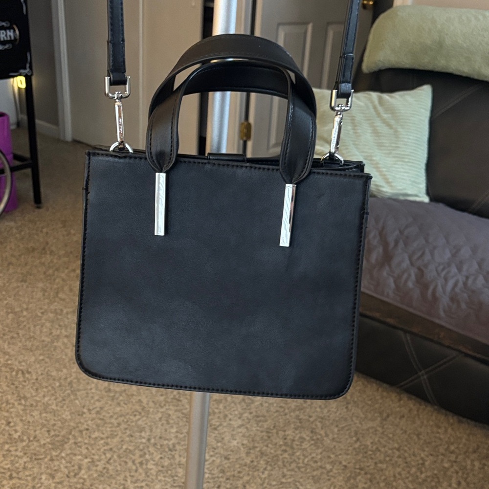 Calvin Klein Black Satchel Bag - Picture 5 of 7